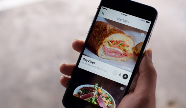 UberEATS available on iPhone. Earn more as an Uber driver!