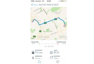 Mileage tracker and records