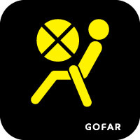 car airbag deactivated safety symbol