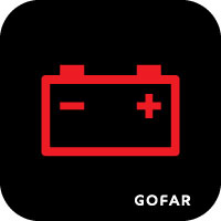 car battery charge warning light