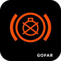 car brake lights warning safety symbol