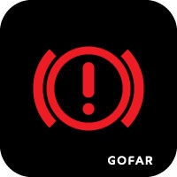 car break warning light