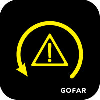 car esp fault or traction control malfunction safety symbol
