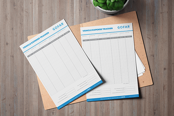 vehicle expense tracker sheet