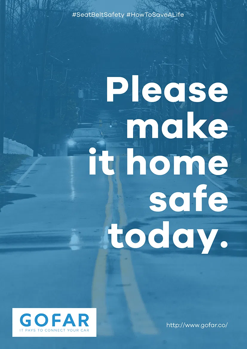 please make it home safe - safety driving posters