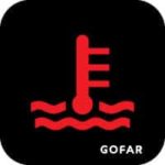 car engine temperature warning light