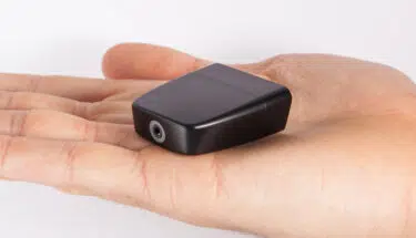 person holding GOFAR adapter