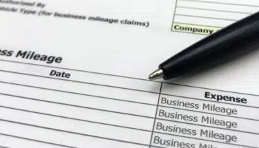 Business Mileage form